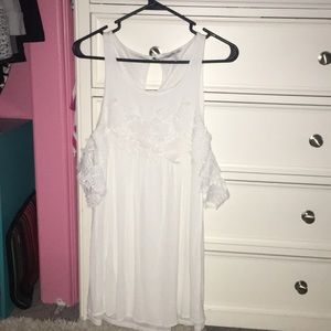 lace white dress